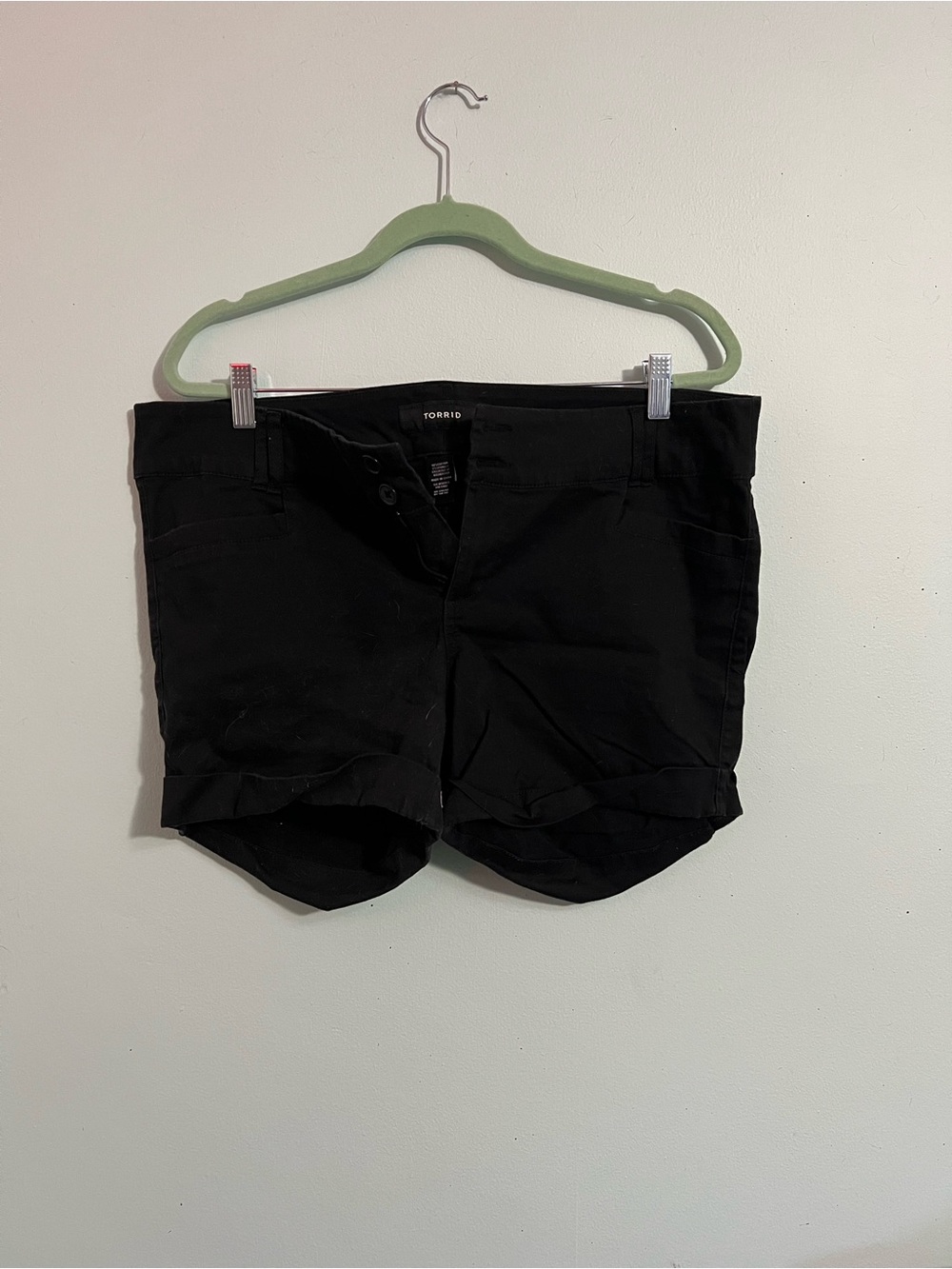 Torrid Black Women's Stretch Waist Shorts